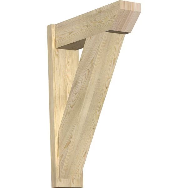 Traditional Slat Rough Sawn Outlooker, Douglas Fir, 8